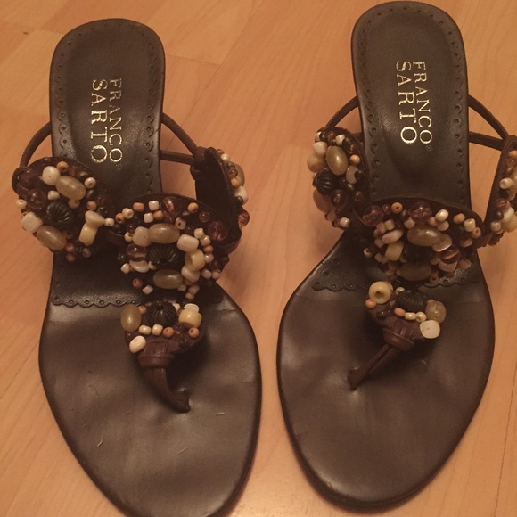 Franco Sarto Shoes - Franco Sarto - Unique Beaded Classy Sandal